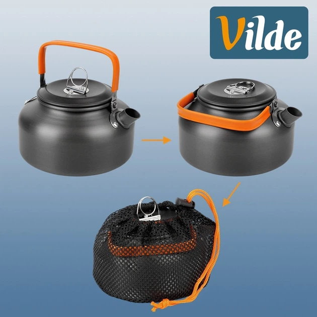 Чайник туристичний Vilde 489425 0.7 л (5900670122482) - Фото 11 Чайник туристичний Vilde 489425 0.7 л (5900670122482) - зображення 11