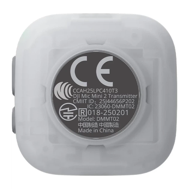 Микрофонный передатчик DJI Mic Mini 2 (CP.RN.00000531.01) - Фото 7 Микрофонный передатчик DJI Mic Mini 2 (CP.RN.00000531.01) - изображение 7