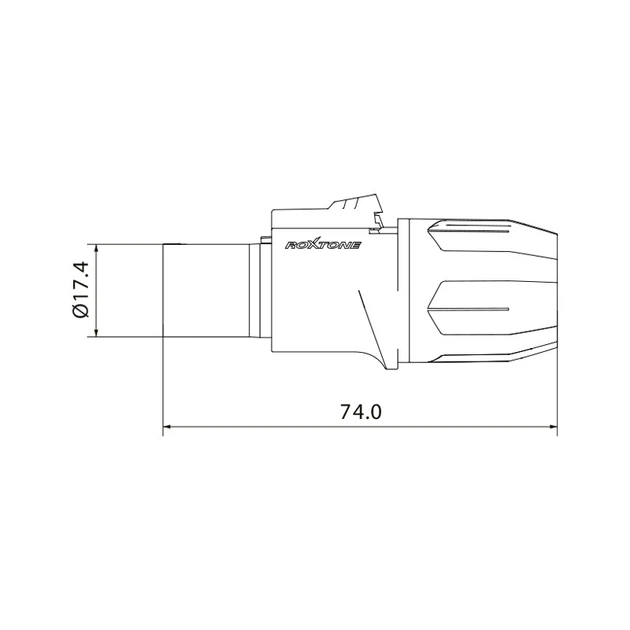 Разъем Roxtone RAC3FCI-WP тип powerCON - Фото 5 Разъем Roxtone RAC3FCI-WP тип powerCON - изображение 5