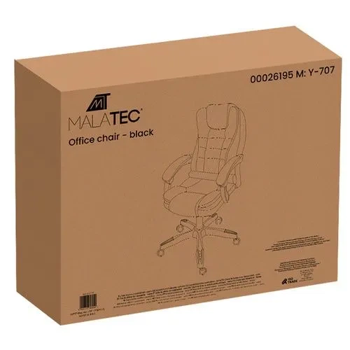 Офісне крісло Malatec 26195 з підніжкою - изображение 2