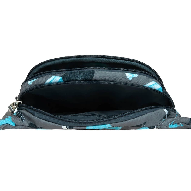 Бананка Bella 2 л 600D W/R 13x21x5 см бирюзовая - Фото 3 Бананка Bella 2 л 600D W/R 13x21x5 см бирюзовая - изображение 3
