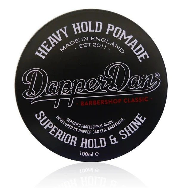 Помада Dapper Dan Heavy Hold Pomade сильной фиксации 100 мл - Фото 1 Помада Dapper Dan Heavy Hold Pomade сильной фиксации 100 мл - изображение 1
