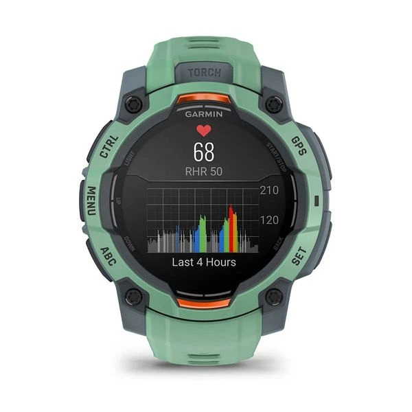 Смарт-годинник Garmin Instinct 3 (45 мм) AMOLED неотропік - Фото 7 Смарт-годинник Garmin Instinct 3 (45 мм) AMOLED неотропік - изображение 7