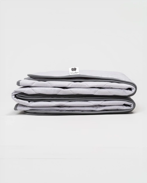 Ковдра Merino Поплін Літня Світло Сіра - 240х200. Розмір 240x200 - Фото 3 Ковдра Merino Поплін Літня Світло Сіра - 240х200. Розмір 240x200 - изображение 3