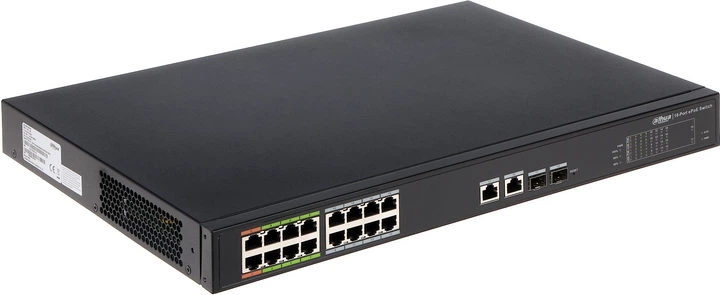 Комутатор Dahua LR2218-16ET-240 18-Port SFP Black (6939554913174) - Фото 1 Комутатор Dahua LR2218-16ET-240 18-Port SFP Black (6939554913174) - зображення 1