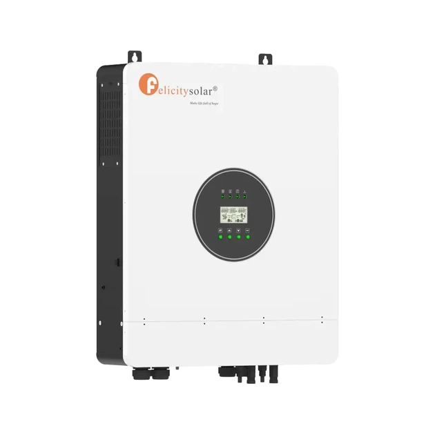 Гибридный инвертор Felicity IVEM8048-II 8 кВт 48В MPPT Wi-Fi Pure Sine Wave - Фото 2 Гибридный инвертор Felicity IVEM8048-II 8 кВт 48В MPPT Wi-Fi Pure Sine Wave - изображение 2