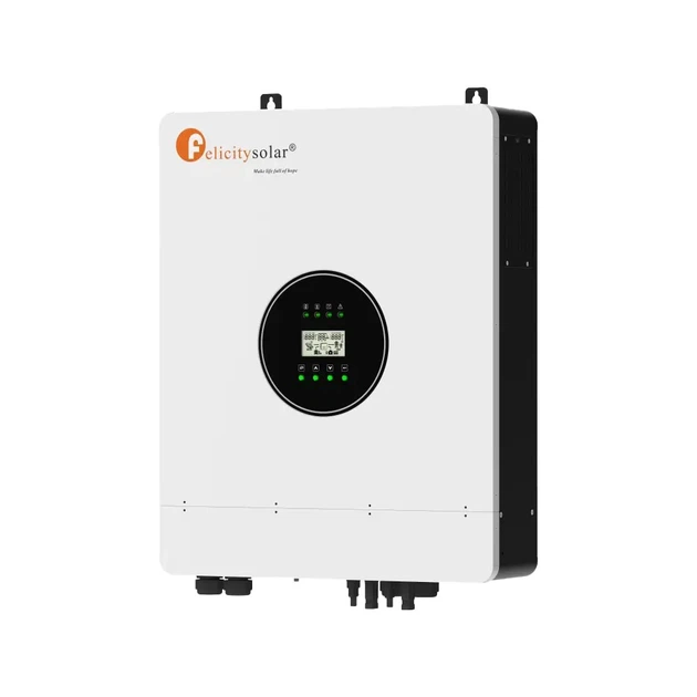 Гибридный инвертор Felicity IVEM8048-II 8 кВт 48В MPPT Wi-Fi Pure Sine Wave - Фото 3 Гибридный инвертор Felicity IVEM8048-II 8 кВт 48В MPPT Wi-Fi Pure Sine Wave - изображение 3