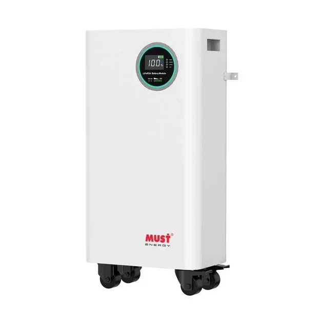 Комплект резервного живлення MUST PV18-6248 6.2 кВт + LiFePO4 акумулятор MUST LP1600-48300 51.2В 300Аг 15.36 кВт·год - Фото 2 Комплект резервного живлення MUST PV18-6248 6.2 кВт + LiFePO4 акумулятор MUST LP1600-48300 51.2В 300Аг 15.36 кВт·год - зображення 2