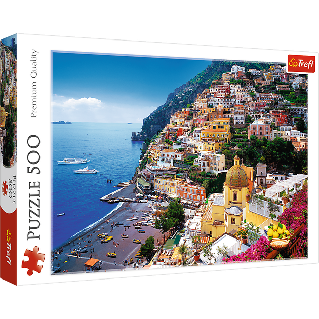 Trefl Positano, Wybrzeże Włoch 500 sztuk (PT-37145) - Zdjęcie 2 Trefl Positano, Wybrzeże Włoch 500 sztuk (PT-37145) - obraz 2