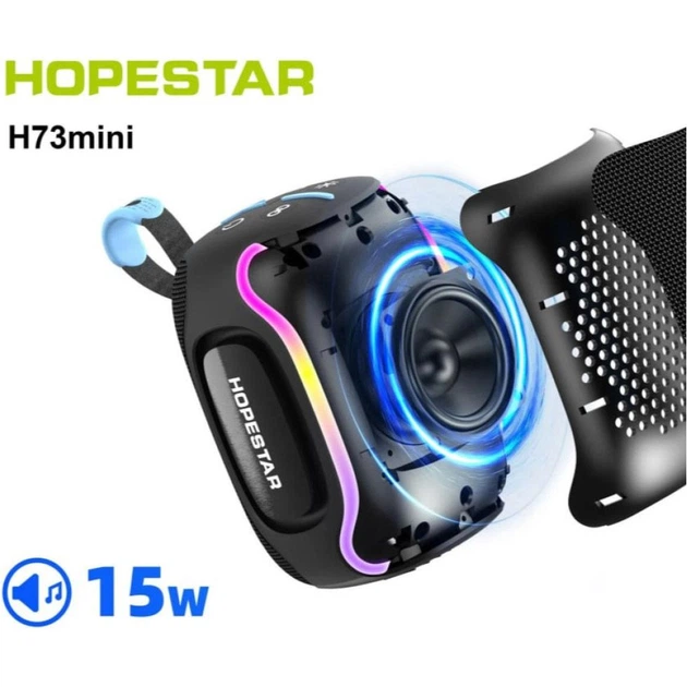 Портативная акустика Hopestar H73 Mini Black [171994] - изображение 2