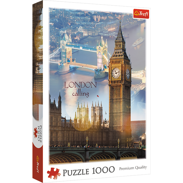 Puzzle Trefl Londyn o świcie 1000 elementów (PT-10395) - obraz 2