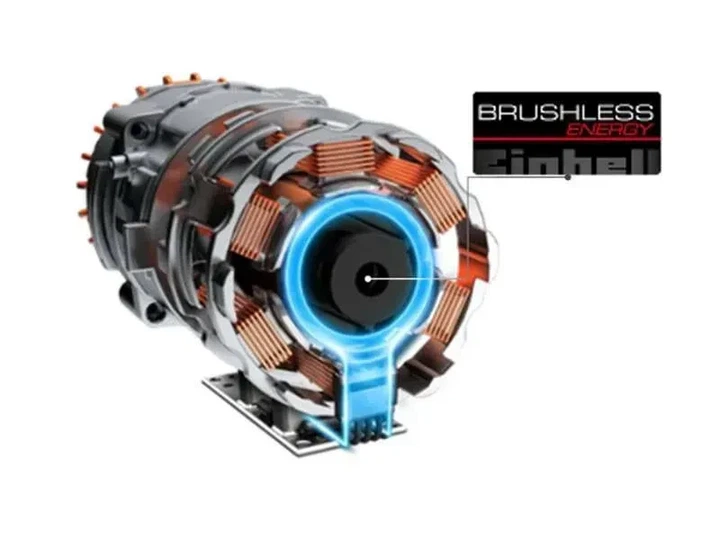 Акумуляторна безщіткова газонокосарка Einhell GE-CM 18/32 Li Solo 3414105 18 В з пластиковим травозбірником (3413256) - Фото 6 Акумуляторна безщіткова газонокосарка Einhell GE-CM 18/32 Li Solo 3414105 18 В з пластиковим травозбірником (3413256) - изображение 6
