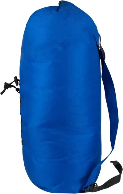 Герморюкзак Tribe Dry Backpack UL 20L легкий нейлон 30D PU 5000 мм проклеенные швы Blue - изображение 3