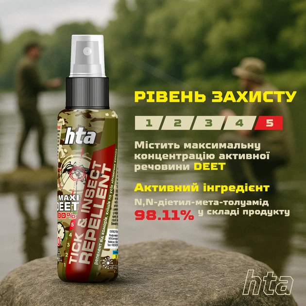 Спрей Camotec від комах для тіла (100ml) - изображение 5