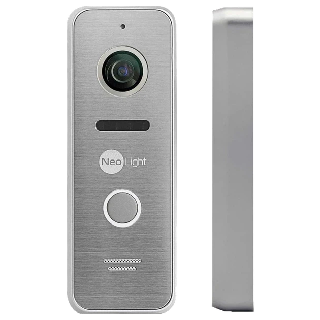 Комплект видеодомофона Neolight ALPHA Hybrid + PRIME FHD Silver с уголком - Фото 3 Комплект видеодомофона Neolight ALPHA Hybrid + PRIME FHD Silver с уголком - изображение 3