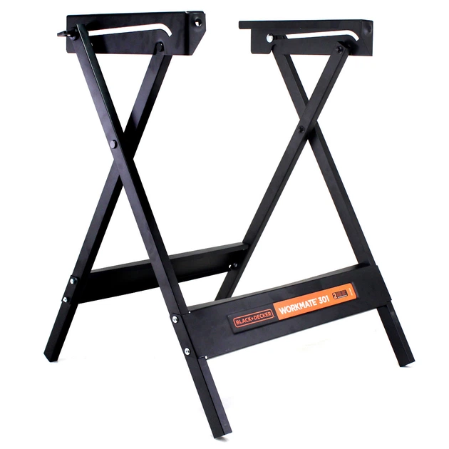 Верстак BLACK+DECKER WM301 складной до 160кг зажим 0-115мм высота 76см (44191) - Фото 4 Верстак BLACK+DECKER WM301 складной до 160кг зажим 0-115мм высота 76см (44191) - изображение 4