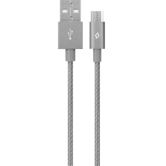 Кабель Ttec USB - мicro USB (M/M), AlumiCable, 1.2 м, Space Gray (2DK11UG) - Фото 1 Кабель Ttec USB - мicro USB (M/M), AlumiCable, 1.2 м, Space Gray (2DK11UG) - изображение 1