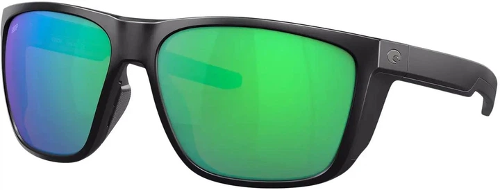 Очки Costa Del Mar Ferg XL Matte Black Green Mirror 580P - Фото 1 Очки Costa Del Mar Ferg XL Matte Black Green Mirror 580P - изображение 1