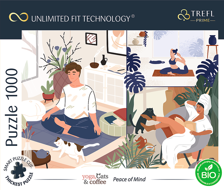 Пазл Trefl Prime Peace of Mind 1000 элементов (5900511106954) - изображение 3