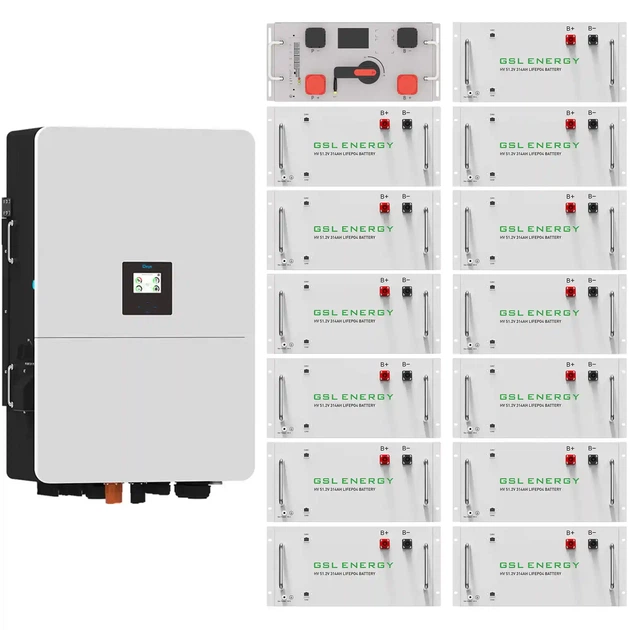 Система зберігання енергії DEYE SUN-80K-SG02HP3-EU-EM6 80kW 209kWh 1BAT LiFePO4 ≥10000 циклів (SV-3DE80K1-HGS209K1-1) - зображення 2
