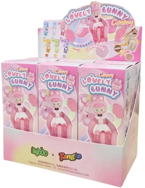 Колекційна фігурка з кільцем Tangle x Cimmy Lovely Bunny Blind Box (HWTANGLECMP01) - зображення 20