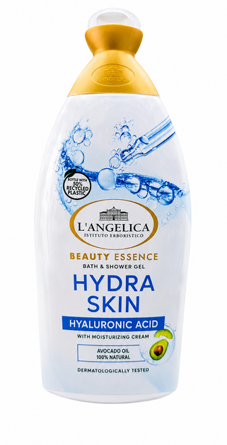 Крем-гель для душу L'Angelica Beauty Essence Hydra Skin з гіалуроновою кислотою та олією авокадо, 500 мл - изображение 2