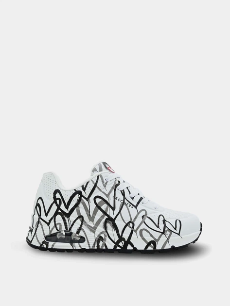 Кроссовки повседневные Skechers 4619791 Белый/чёрный 39.5 KW9187 - Фото 1 Кроссовки повседневные Skechers 4619791 Белый/чёрный 39.5 KW9187 - изображение 1