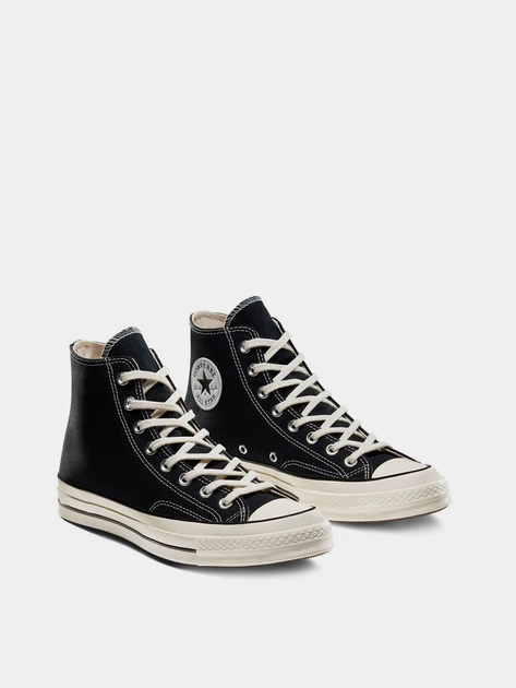 Кеды высокие CONVERSE 6670670 Чёрный 45 CA347 - изображение 2