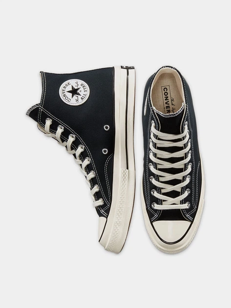 Кеды высокие CONVERSE 6670670 Чёрный 45 CA347 - изображение 5