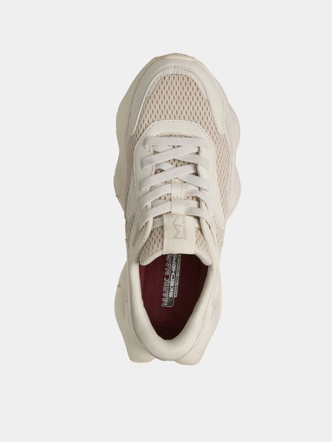 Кроссовки повседневные Skechers 10716719 Молочный 41 KW9581 - изображение 4