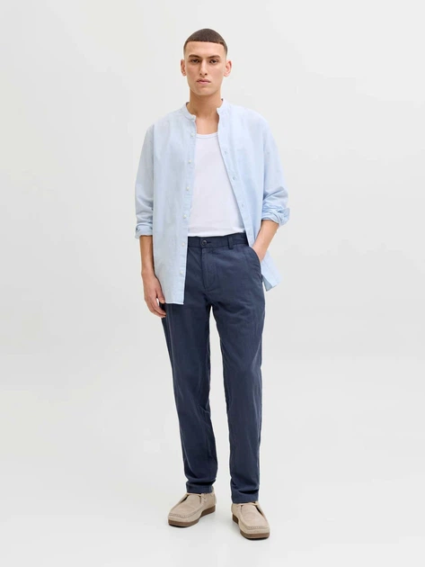 Чиносы JACK & JONES 11096945 Тёмно-синий 29/32 JNJ868 - Фото 3 Чиносы JACK & JONES 11096945 Тёмно-синий 29/32 JNJ868 - изображение 3