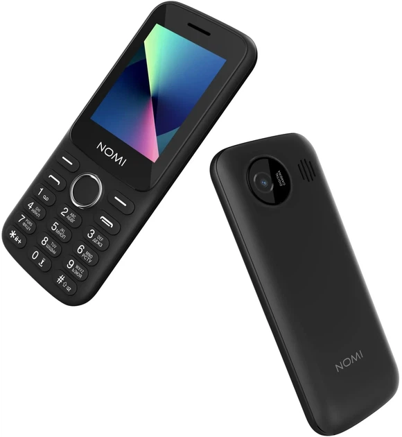 Мобильный телефон Nomi i2415 DualSim Black (Nomi i2415 Black) - Фото 3 Мобильный телефон Nomi i2415 DualSim Black (Nomi i2415 Black) - изображение 3