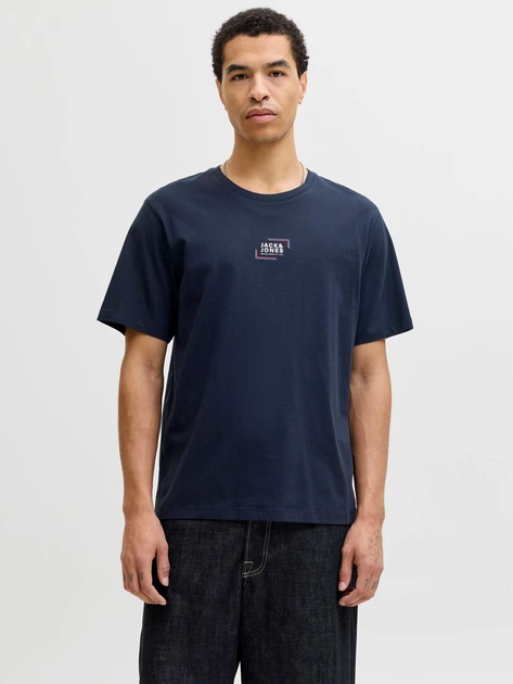 Футболка JACK & JONES 10996908 Тёмно-синий XXL JNJ815 - Фото 1 Футболка JACK & JONES 10996908 Тёмно-синий XXL JNJ815 - изображение 1
