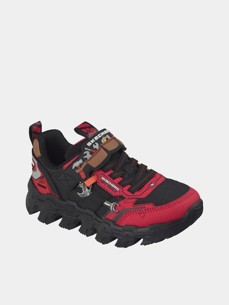Кросівки повсякденні Skechers 10462510 Червоний/чорний 31 KK3843 - зображення 6