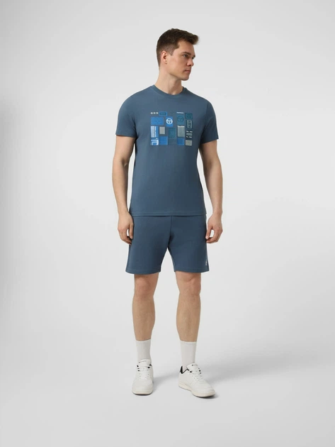 Футболка Sergio Tacchini 10794733 Синий S 2T49 - Фото 2 Футболка Sergio Tacchini 10794733 Синий S 2T49 - изображение 2