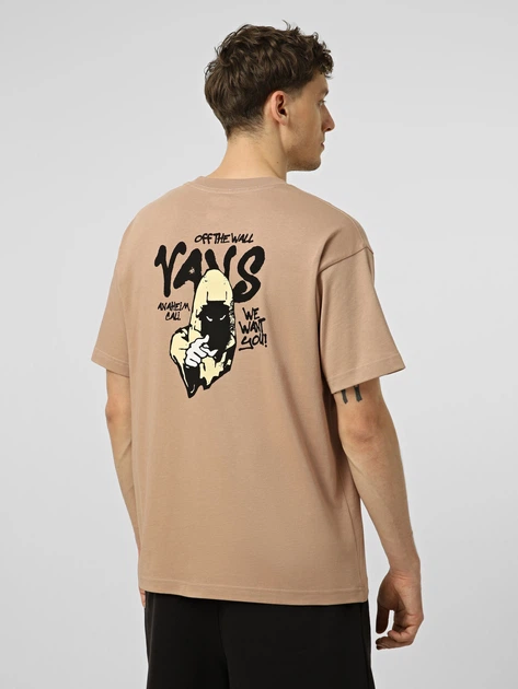 Футболка Vans 10989698 Бежевый XL V5029 - Фото 3 Футболка Vans 10989698 Бежевый XL V5029 - изображение 3