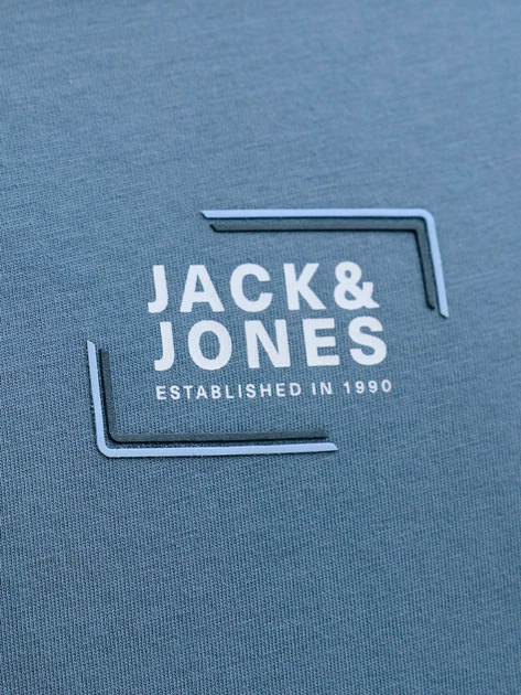 Футболка JACK & JONES 10996908 Серо-синий XS JNJ814 - Фото 5 Футболка JACK & JONES 10996908 Серо-синий XS JNJ814 - изображение 5