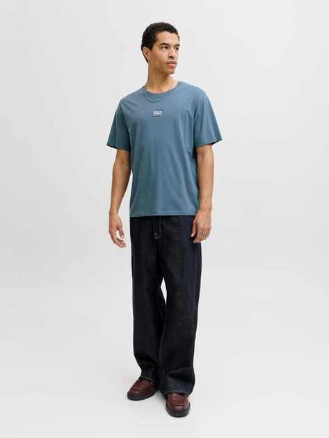 Футболка JACK & JONES 10996908 Серо-синий XS JNJ814 - Фото 6 Футболка JACK & JONES 10996908 Серо-синий XS JNJ814 - изображение 6