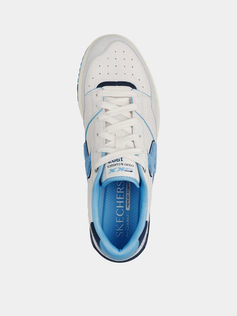 Кеди низькі Skechers 10299239 Білий/блакитний 41 KM5621 - Фото 4 Кеди низькі Skechers 10299239 Білий/блакитний 41 KM5621 - зображення 4