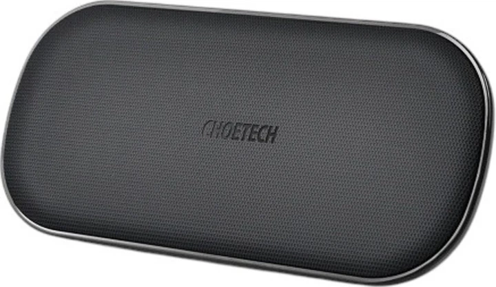 Ładowarka bezprzewodowa CHOETECH Fast Dual Wireless Charger 18W Black (6971824972368) - Zdjęcie 1 Ładowarka bezprzewodowa CHOETECH Fast Dual Wireless Charger 18W Black (6971824972368) - obraz 1