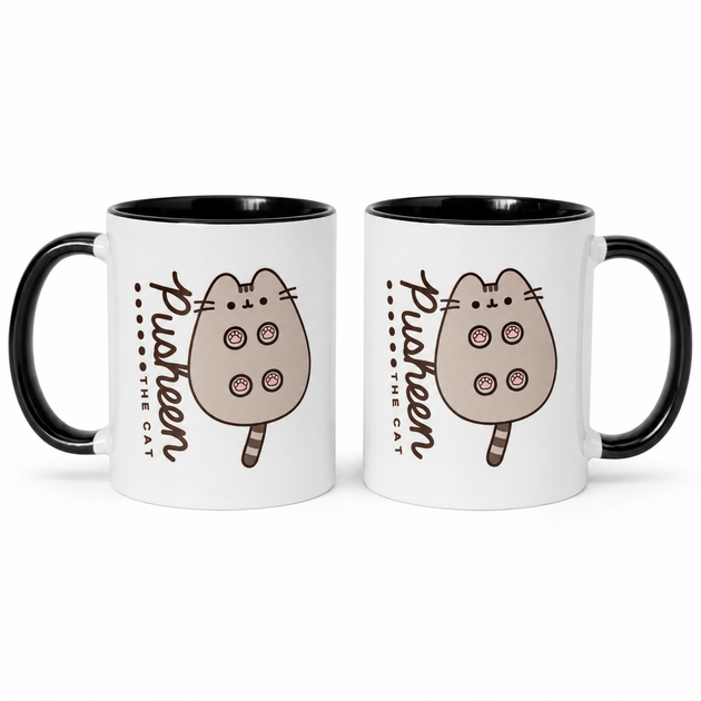 Чашка кот Пушин Pusheen The Cat 330 мл - изображение 2