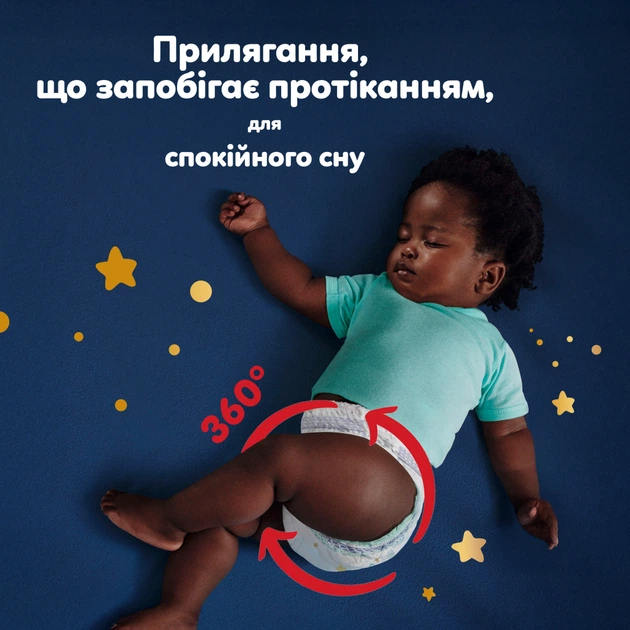 Подгузники Pampers Night Pants Розмір 7 (15+ кг) 70 шт (8006530320504) - изображение 7