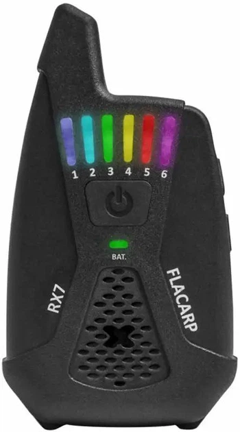 Набор сигнализаторов Flacarp X7+RX7 для карповой ловли 1.5 км, 6 сигнализаторов, AAA, кейс - изображение 4