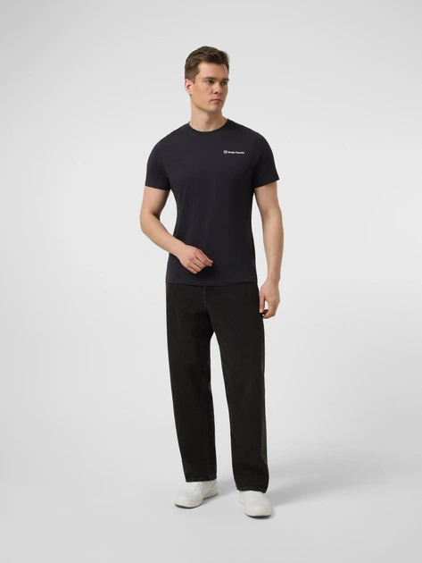 Футболка Sergio Tacchini 10794711 Тёмно-синий L 2T43 - Фото 2 Футболка Sergio Tacchini 10794711 Тёмно-синий L 2T43 - изображение 2