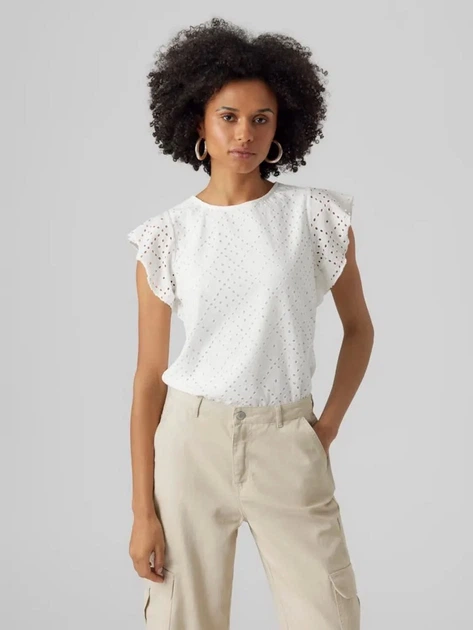 Футболка Vero Moda 9682116 Белый S VMW578 - Фото 1 Футболка Vero Moda 9682116 Белый S VMW578 - изображение 1