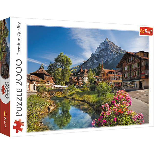 Puzzle Trefl Alpy latem 2000 elementów (27089) - obraz 2