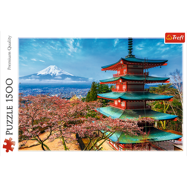 Góra Fuji Trefl puzzle 1500 elementów (26132) - obraz 2