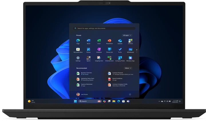 Ультрабук 14" Lenovo ThinkPad E14 Gen 7 Intel Core Ultra 5 225U RAM 32GB SSD 1TB Windows 11 Алюминиевый корпус (UKR) (102200735) - Уценка - изображение 2