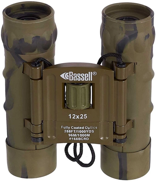 Бинокль Bassell 12x 25 Хаки (12x25-BASSELL-Khaki) - изображение 2