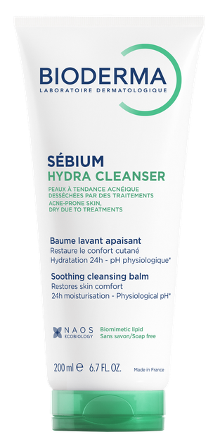 Очищающий бальзам Bioderma Sebium Hydra Cleanser 200мл (3701129809273) - Фото 1 Очищающий бальзам Bioderma Sebium Hydra Cleanser 200мл (3701129809273) - изображение 1